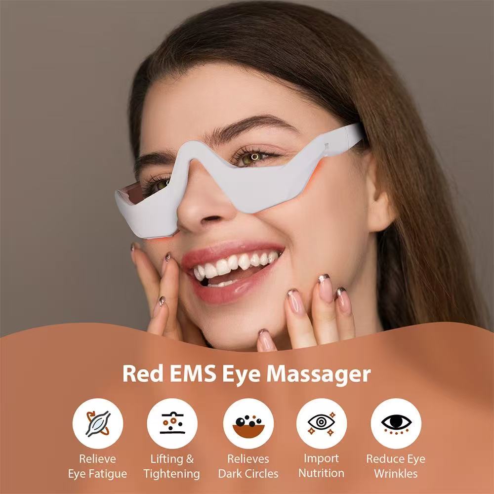 Microcurrent Eye & Face LED Re - Light Therapy Glasses review and price