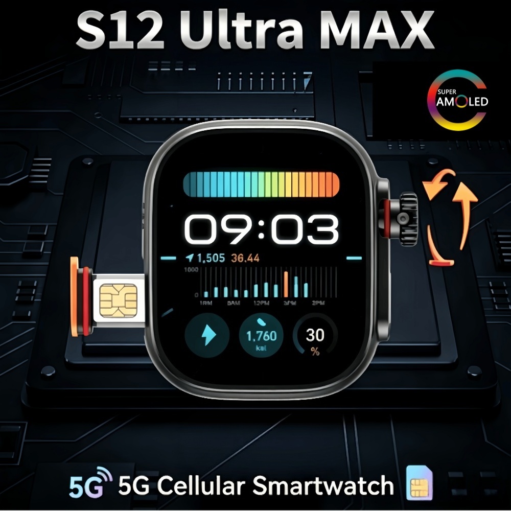 Global Version S12 Ultra MAX A - Fall Detection Watch review and price