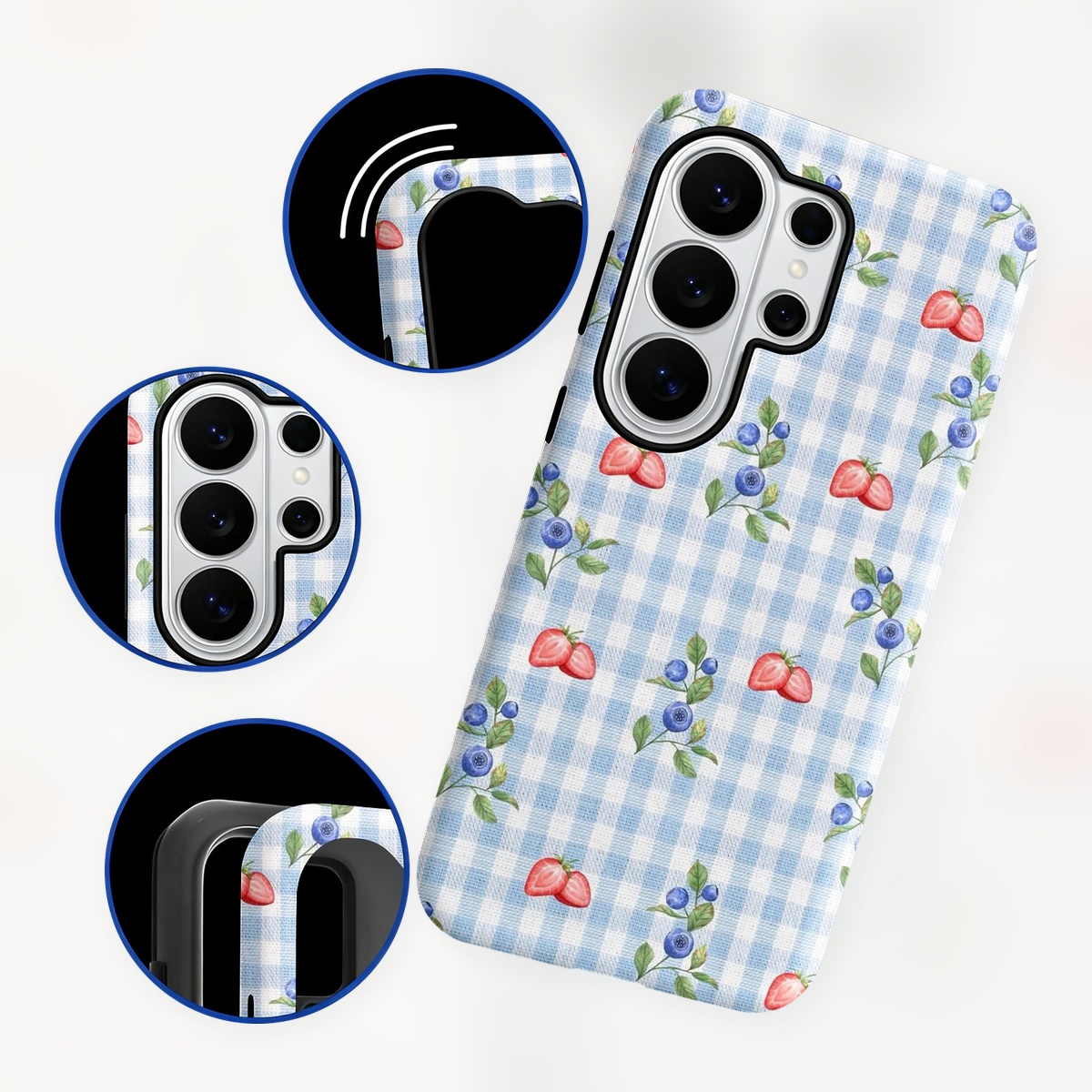 Blueberry Strawberry Gingham 2 - Samsung Galaxy S24 review and price